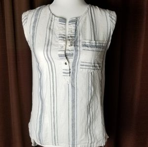 Japna striped shirt sleeveless size S